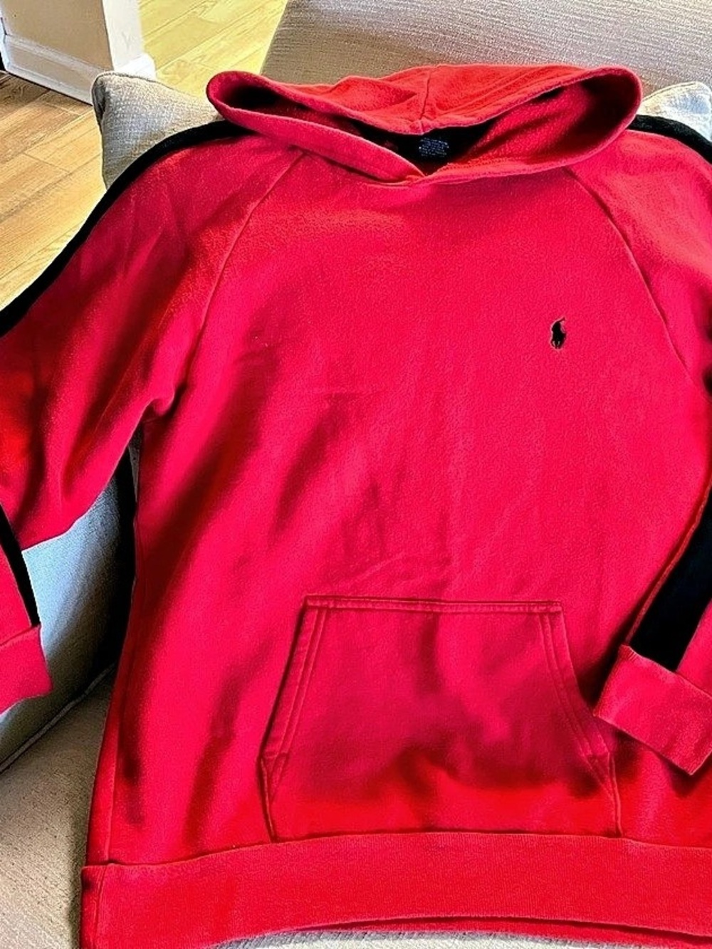 Polo Ralph Lauren Red Boy’s Hoodie XL (20) Cotton Blend